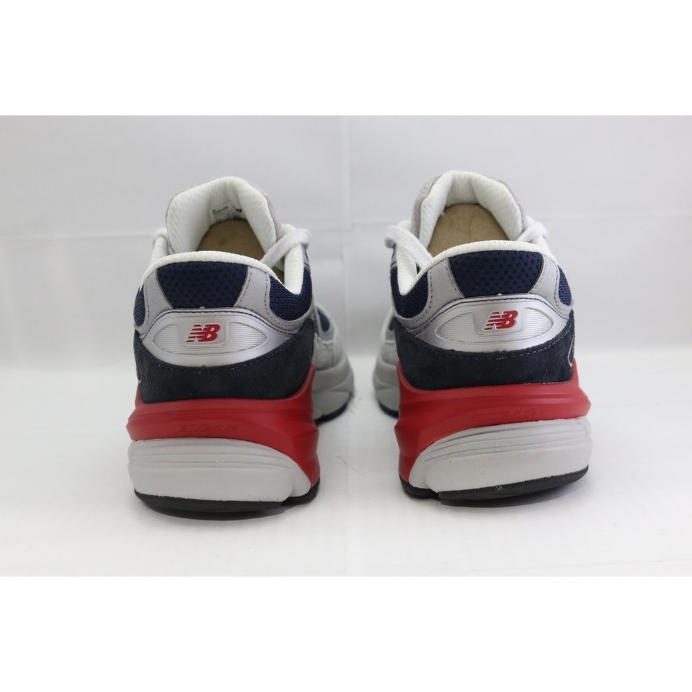 New Balance 990GN6 Gray Navy Red Youth US 7 /UK 6.5 /EU 40 / CM 25 - Picture 4 of 16